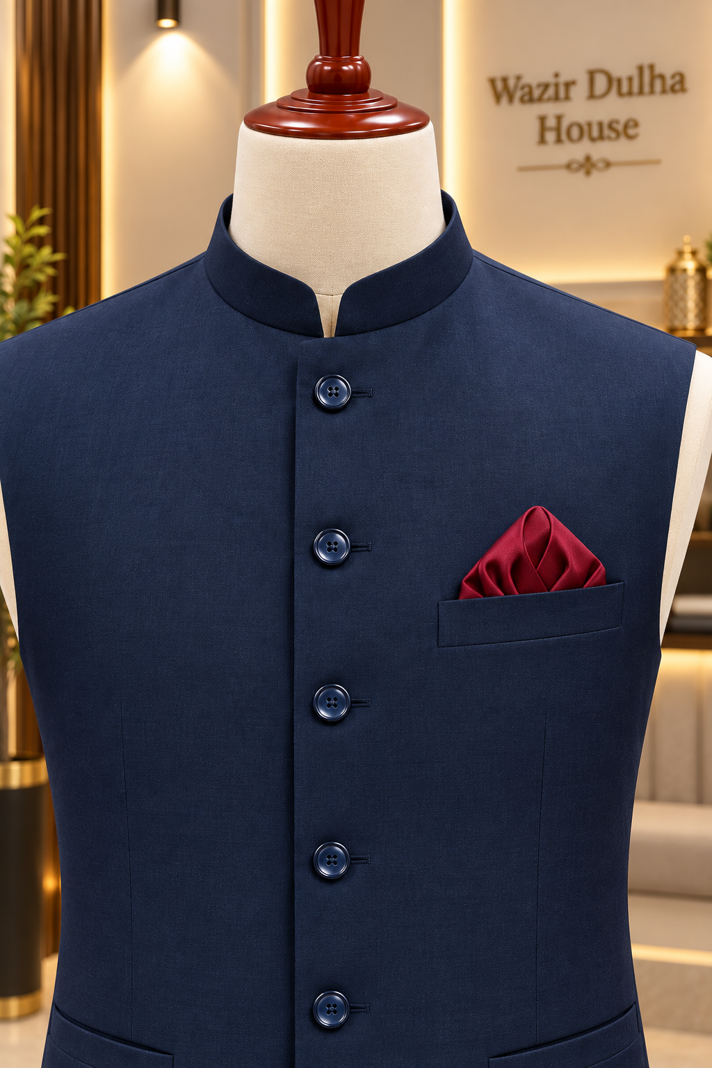 Midnight Navy Classic Waistcoat